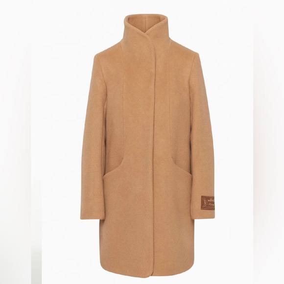 Wilfred The Cocoon Coat New - Wool Cashmere - Classic Camel - Picture 6 of 15